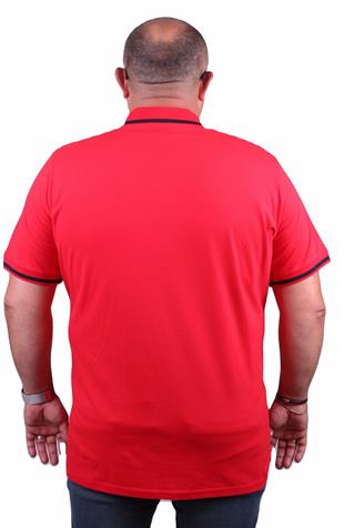 Tişört Polo Adds 23415 KIRMIZI