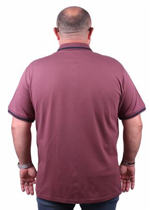 Tişört Polo Yaka GNT 23418 Eflatun