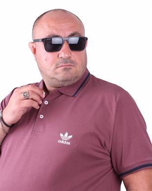Tişört Polo Adds 23415 Eflatun