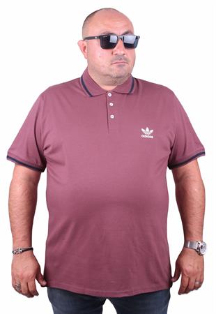 Tişört Polo Adds 23415 Eflatun