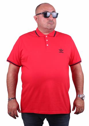 Tişört Polo Adds 23415 KIRMIZI