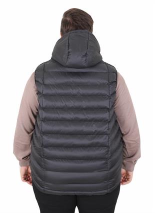 Erkek Büyük Beden Mnclr. Yelek 2509 SIYAH