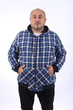 Starbattal Büyük Beden Sweat Kanguru Cep Square 22208-1499