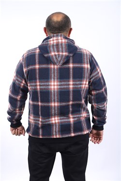 Starbattal Büyük Beden Sweat Kanguru Cep Square 22208-1535