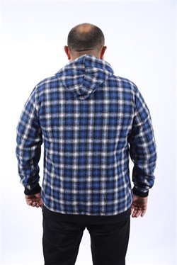 Starbattal Büyük Beden Sweat Kanguru Cep Square 22208-1499