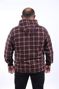 Starbattal Büyük Beden Sweat Kanguru Cep Square 22208-1526