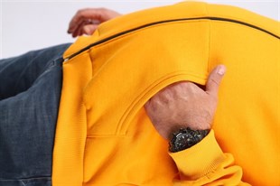 Starbattal Büyük Beden Unisex Kapüşonlu 3ip Sweat 11701 HARDAL