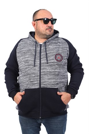 Starbattal Büyük Beden Unisex New York Collage Sweat 22727-6437