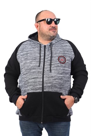 Starbattal Büyük Beden Unisex New York Collage Sweat 22727-6423
