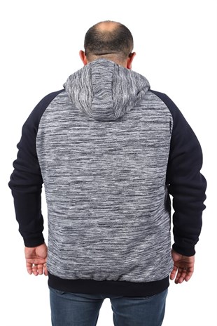 Starbattal Büyük Beden Unisex New York Collage Sweat 22727-6437