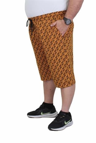 Erkek Büyük Beden FND Şort 24642 HARDAL