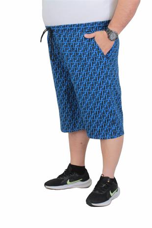 Erkek Büyük Beden FND Şort 24642 SAKS