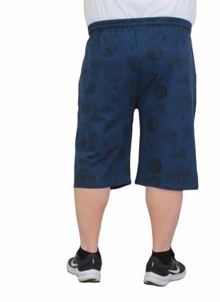Erkek Büyük Beden PHL. PLN.Şort 24643 Marin
