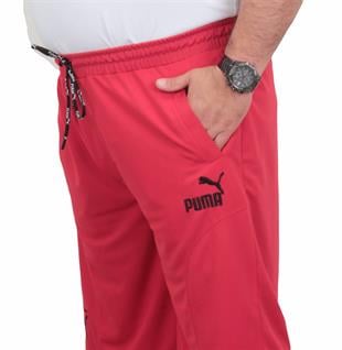 Erkek Büyük Beden Likralı Şort PM 24640 KIRMIZI