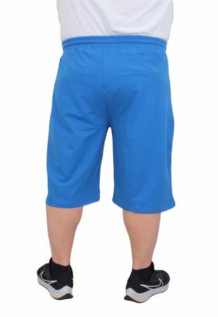 Büyük Beden Erkek Penye Şort UAR 24627 SAKS