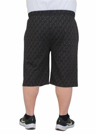 Erkek Büyük Beden FND Şort 24642 SIYAH