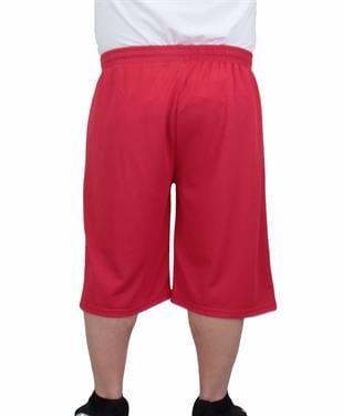 Erkek Büyük Beden Likralı Şort PM 24640 KIRMIZI