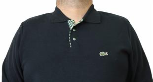 Erkek Büyük Beden Polo Yaka Sweat Lcs.24401 LACIVERT