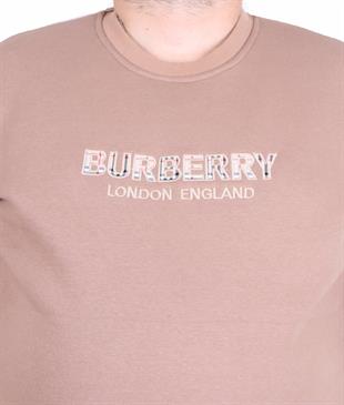 Erkek Büyük Beden Sıfır Yaka 3ip Sweat BRB 24201 S.KAHVE