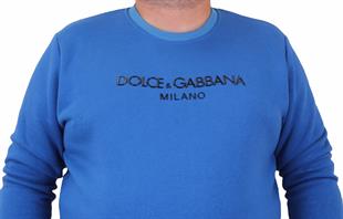 Erkek Büyük Beden Sıfır Yaka Sweat DG 23207 SAKS