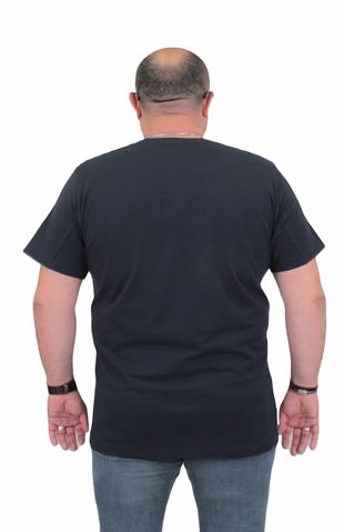 Tişört Bisiklet Yaka VRS 24124 LACIVERT