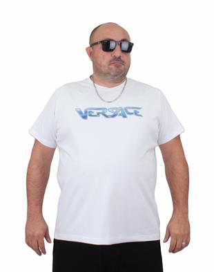 Tişört Bisiklet Yaka VRS 24124 BEYAZ