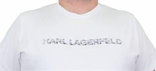 Tişört Bisiklet Yaka KLG 24112 BEYAZ