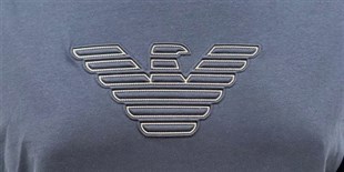 Erkek Büyük Beden Sıfır Yaka Tişört EA 26120 LACIVERT