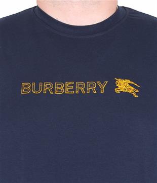 Erkek Büyük Beden Sıfır Yaka Tişört Brb 25135 LACIVERT