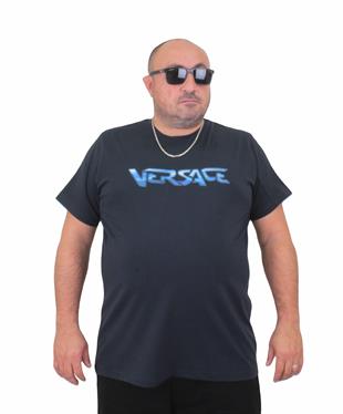 Tişört Bisiklet Yaka VRS 24124 LACIVERT