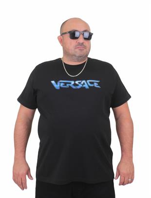 Tişört Bisiklet Yaka VRS 24124 SIYAH