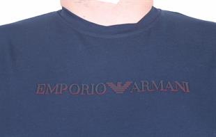 Erkek Büyük Beden Sıfır Yaka Tişört Empr Arm 25133 LACIVERT