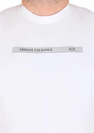 Erkek Büyük Beden Sıfır Yaka Tişört Arm Exc 25131 BEYAZ