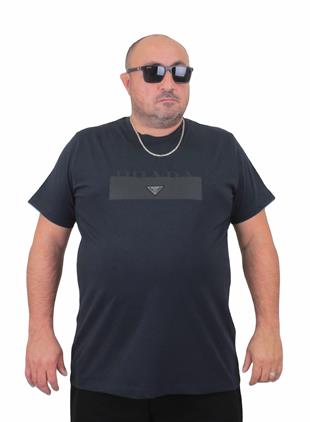 Tişört Bisiklet Yaka PRD 24107 LACIVERT