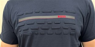 Erkek Büyük Beden Sıfır Yaka Tişört BSS 26113 LACIVERT