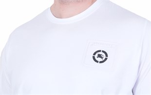 Erkek Büyük Beden Sıfır Yaka Tişört Brbr 26102 BEYAZ