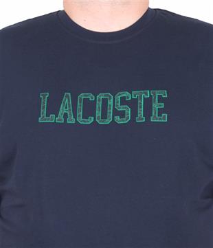 Erkek Büyük Beden Sıfır Yaka Tişört Lcst 25136 LACIVERT