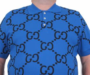 Erkek Büyük Beden Polo Yaka Tişört Gcc 24453 SAKS