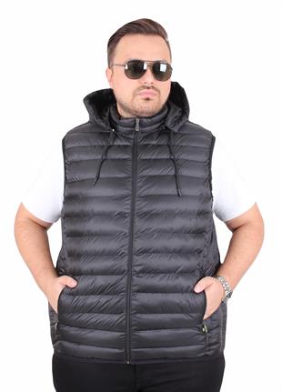 Erkek Büyük Beden Bss. Yelek 2506 SIYAH