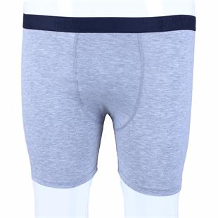 Starbattal Erkek Büyük Beden Likralı Uzun Paça Boxer 11906 GRI MELANJ