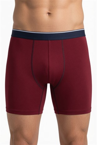 Starbattal Erkek Büyük Beden Likralı Uzun Paça Boxer 11906-230