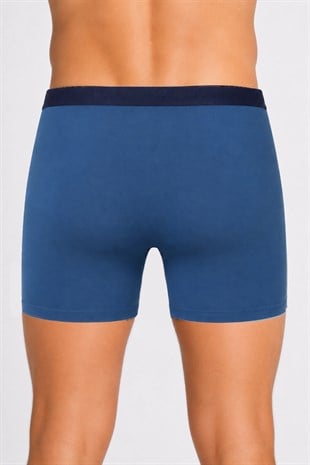 Starbattal Erkek Büyük Beden Likralı Uzun Paça Boxer 11906-212