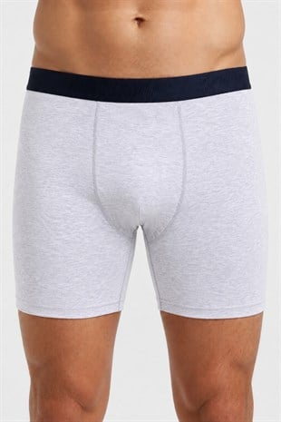 Starbattal Erkek Büyük Beden Likralı Uzun Paça Boxer 11906-218