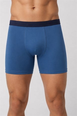 Starbattal Erkek Büyük Beden Likralı Uzun Paça Boxer 11906-212