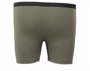 Starbattal Erkek Büyük Beden Likralı Uzun Paça Boxer 11906 Askeri Yeşil