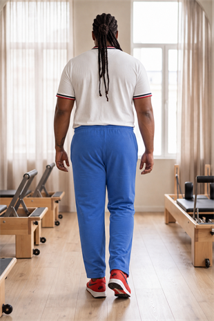 Starbattal Büyük Beden Classic Eşofman Altı Fermuarlı Cep 22500 SAKS