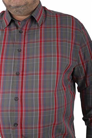 Starbattal Büyük Beden Erkek Gömlek Estacional 23373 HAKI