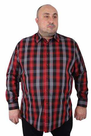 Starbattal Büyük Beden Erkek Gömlek Viento 23369 SIYAH