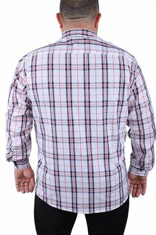 Starbattal Büyük Beden Erkek Cepli Gömlek Milagro 23370 LACIVERT