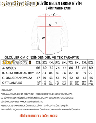 Starbattal Büyük Beden Erkek Cepli Gömlek Colourful Square 23364 BORDO